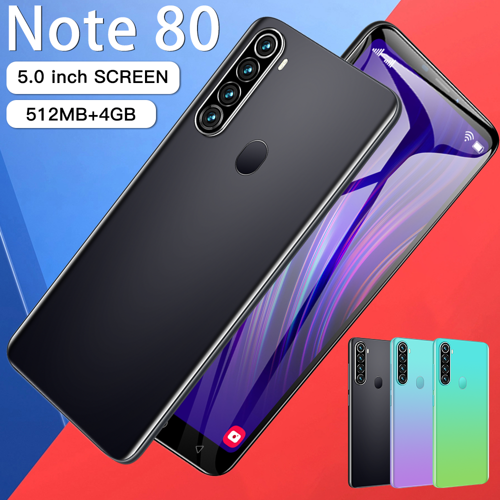 New low-price Note80 HD 5.1-inch full screen 3G mobile phone e-commerce cheap smart phones made in china